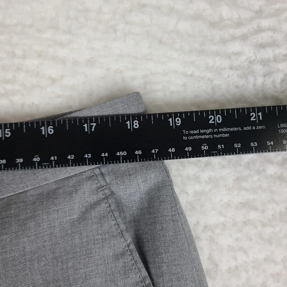 Banana Republic Dress Pants Mens 36 x 34 Gray‎ Tailored Fit Trousers Slacks